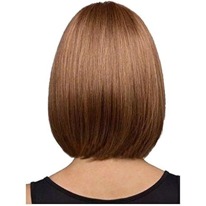 DILLARDS Women's Wig Synthetic Hair Short Brown Color Cool Vogue Wig - Image 2